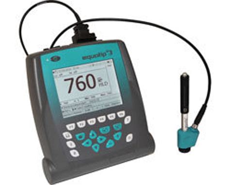 leeb portable hardness test|equotip portable hardness tester.